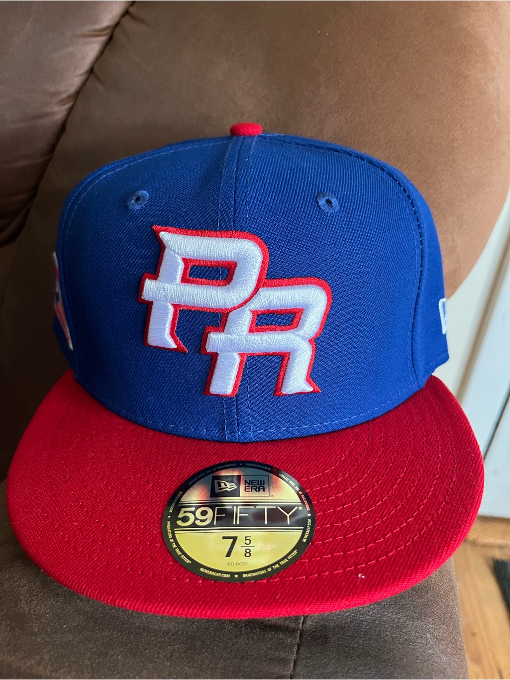 Puerto Rico New Era Wbc National Team Fitted Hat 7 5/8